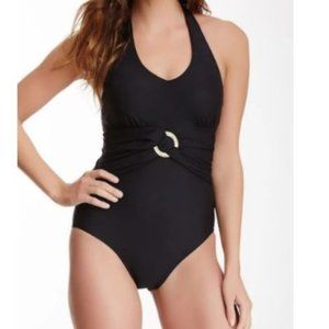 Spanx, size 6, halter bathing suit